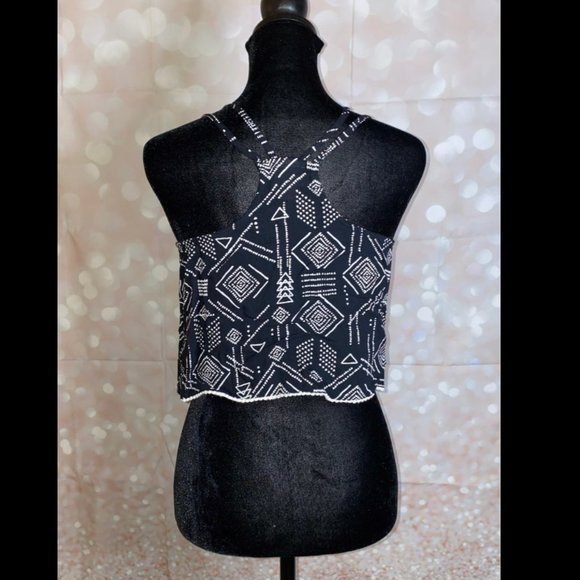 XS CROP TOP BLOUSE - Picture 2 of 3